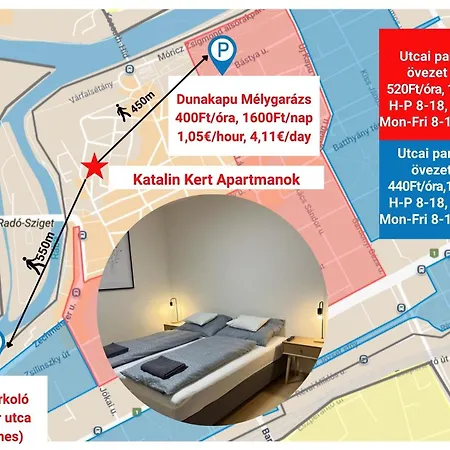 Privat bolig Katalinkert 12 Győr